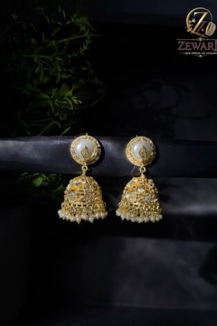 Indian Mother Pearl Jhumki