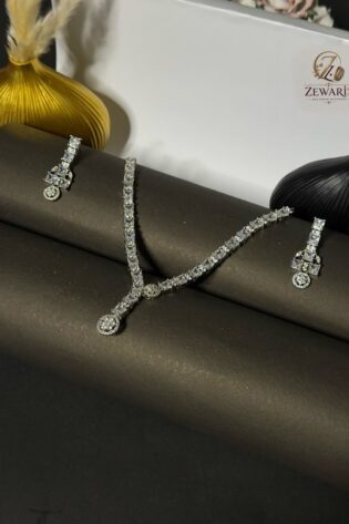 Original Zarcoon American Diamond Set